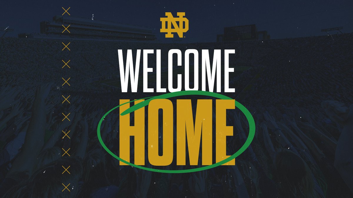 We’ve waited a long time to say this…

… welcome home, #NDFamily.

☘️ All 77,622 seats open, intending for Notre Dame Stadium to be full capacity
￼🥁 Outdoor traditions will resume (yes, this means tailgating!)

🔗 bit.ly/34lrlV8
🎟 UND.com/tickets

#GoIrish