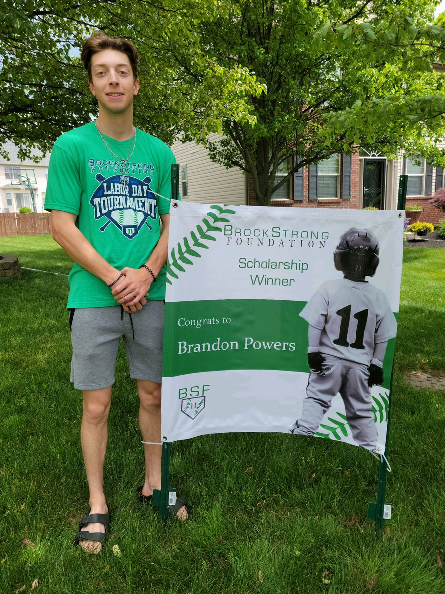 I am honored to receive a BrockStrong Foundation scholarship. Thank you <a href="/BrockStrong11/">BrockStrong</a> for all you do in the community. Thank you B-Rock and the Johnson family for showing what it truly means to be “BrockStrong”!