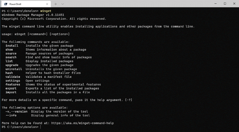 unixterminal's tweet image. winget has reached 1.0! Blog by @DenelonMs: devblogs.microsoft.com/commandline/wi… #MSBuild2021 #DevMC