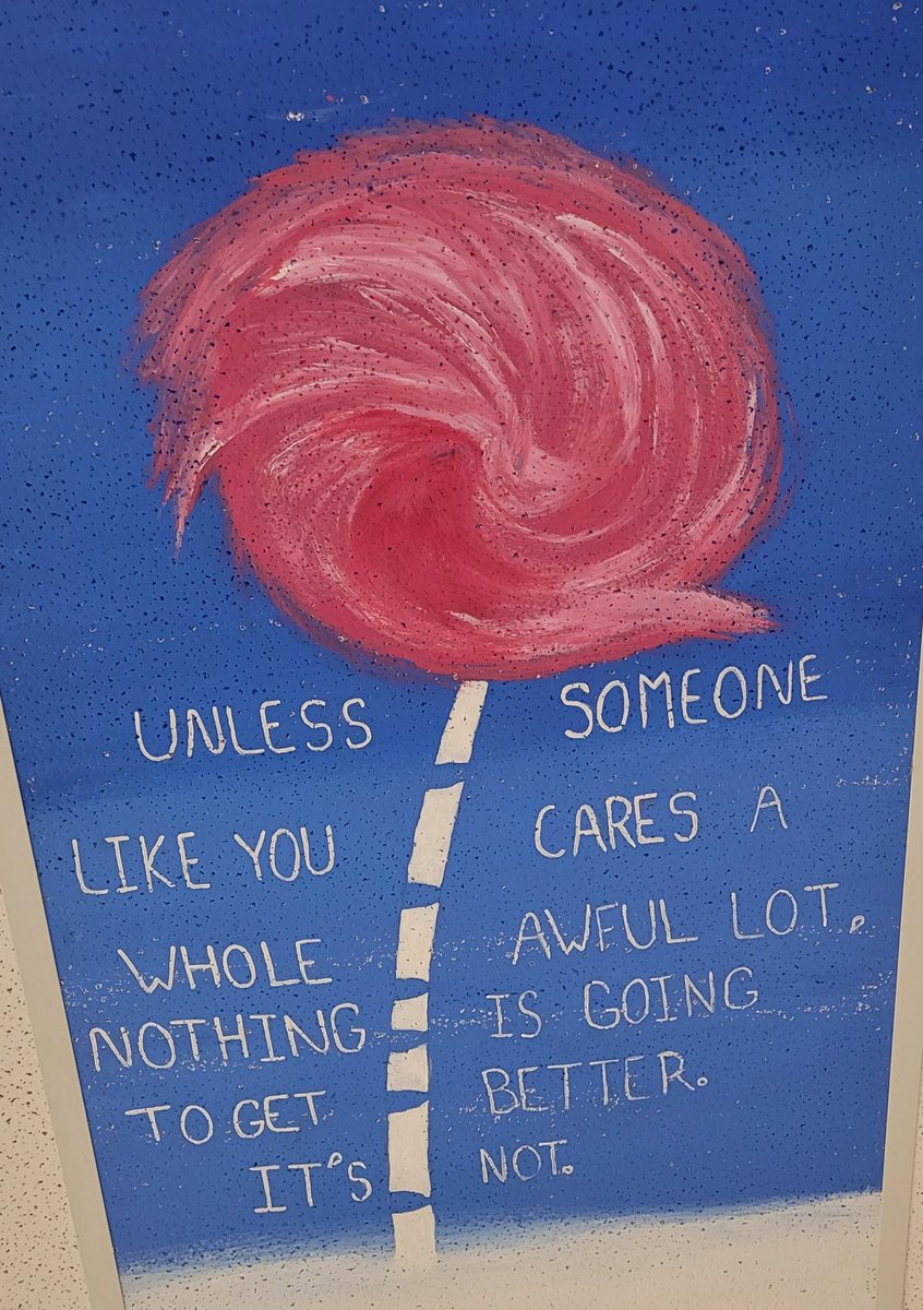 New ceiling tile in the Environmental room.