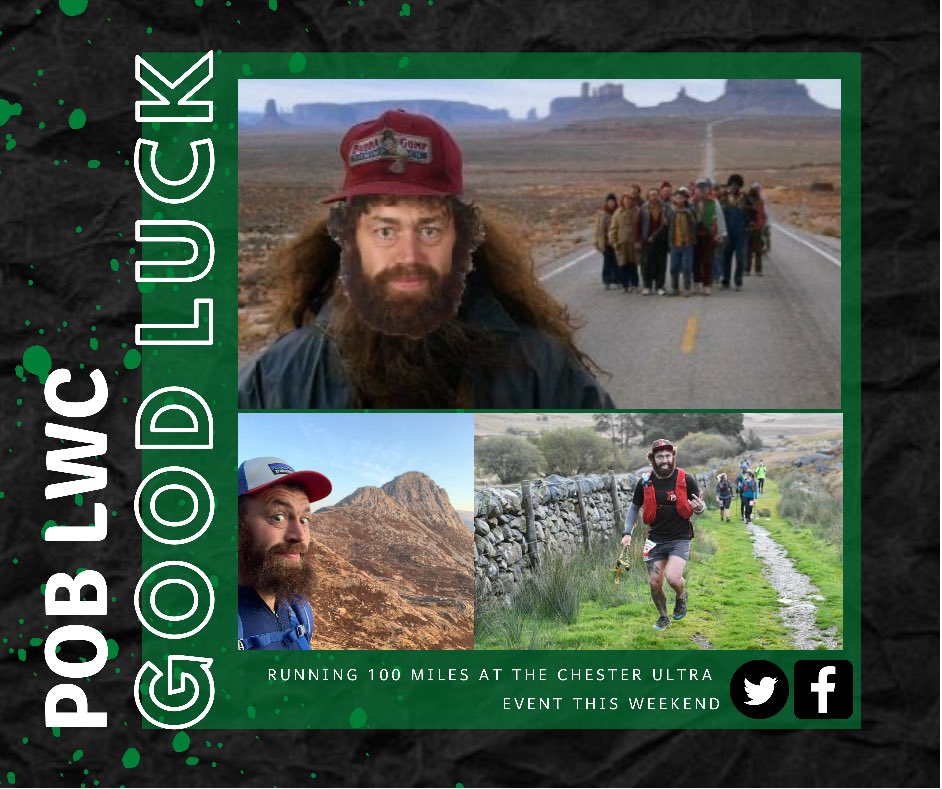 NOT IN USE (@clwbrygbiaberge) on Twitter photo ๐๐๐ ๐๐๐ / ๐๐๐๐ ๐๐๐๐! ๐๐ฅ
A huge good luck from us all at Clwb Rygbi Abergele to our very own Forest Gump, <a href="/softladabergele/">Alan 2K Wraight</a> as he takes on the Chester Ultra 100 miler this weekend.
Stay safe and go well Al! ๐ช๐ผ ๐๐๐ ๐๐๐ / ๐๐๐๐ ๐๐๐๐! ๐๐ฅ
A huge good luck from us all at Clwb Rygbi Abergele to our very own Forest Gump, <a href="/softladabergele/">Alan 2K Wraight</a> as he takes on the Chester Ultra 100 miler this weekend.
Stay safe and go well Al! ๐ช๐ผ