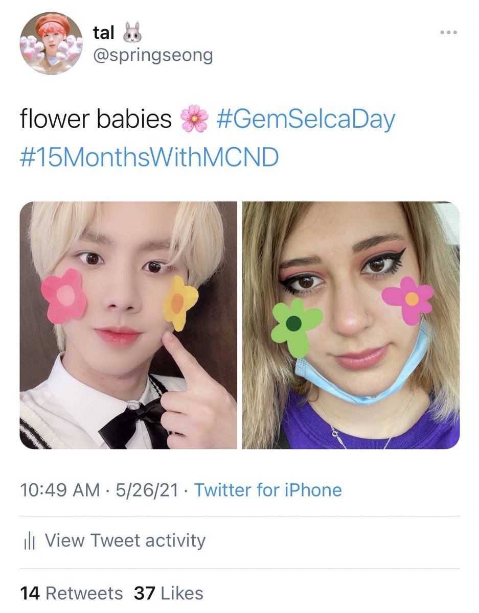 springseong's tweet photo. a year apart???? hello??? thats crazy https://t.co/9r3THCzBL4