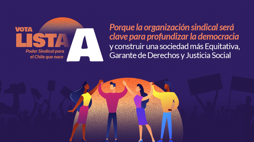 Poder_Sindical_'s tweet photo. 📢Vamos por más #PoderSindical para profundizar la democracia!!

Participa hoy en las #EleccionesCUT ingresando a https://t.co/tJzc9Ry1v2 y apóyanos votando por 9 consejer@s titulares y 1 suplente✔️

Somos la Lista A - Poder Sindical para el Chile que nace💪 https://t.co/2ycWMZBwMO