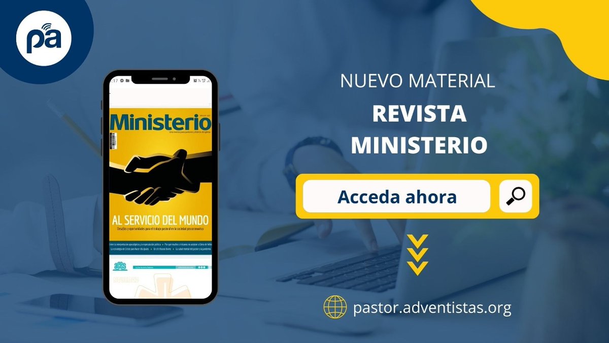 🗣️ Nuevo Material- Portal del Pastor Adventista 💻
📲 REVISTA MINISTERIO 📙
▶️ Acceda ahora👇
📳 drive.google.com/file/d/1aS_Vef…