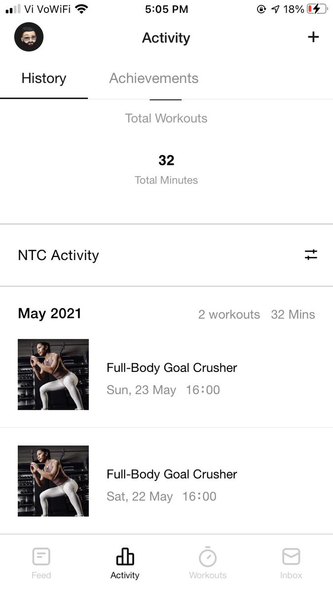 advkarans's tweet photo. @NikeService NTC app not syncing workouts with apple health even when all categories are turned on. NRC app is working fine in this aspect on the same device with the same ID and settings. https://t.co/bw24yRUmxu