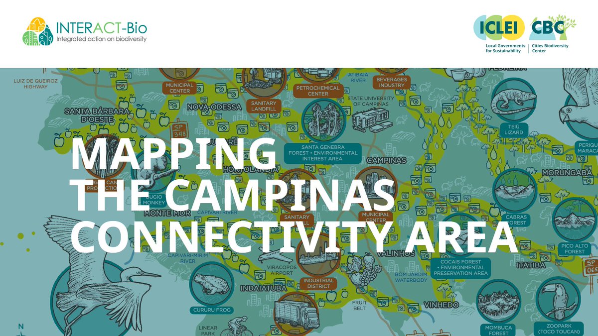 RT @ICLEI_ResCities Degradation and loss of natural resources are nationwide subjects of attention in Brazil. Campinas’ connectivity area promotes integrated planning and policy #ForNature at the regional level.  https://t.co/uT6qssu19T 

@iki_bmu @UNBiodiversity @CitiesWNature