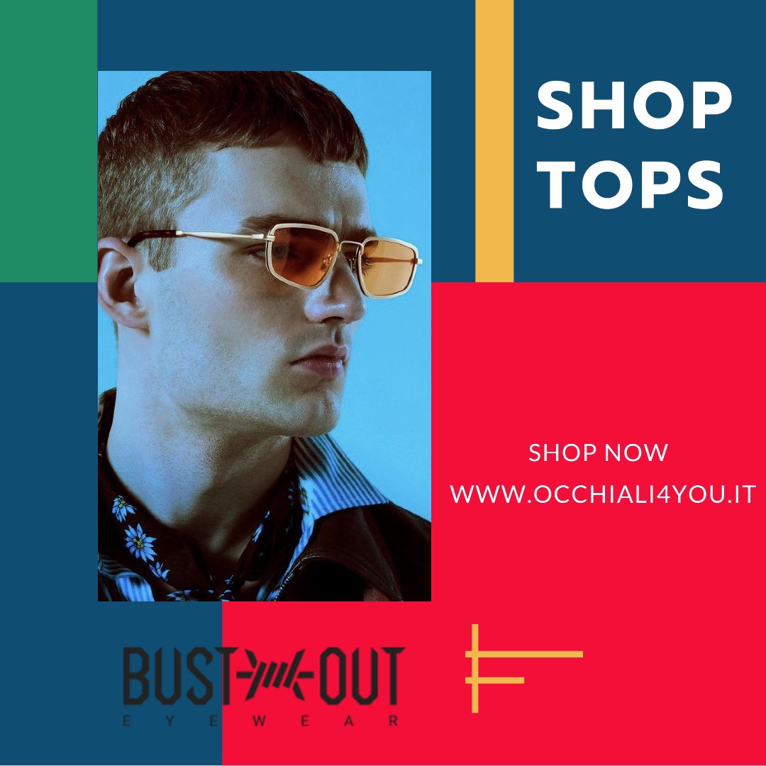 otticodimassa's tweet photo. Diventa anche tu protagonista, acquista il tuo occhiale #BUSTOUT scopri la nuova collezione Sole sul nostro shop online --> 
https://t.co/WOQBieVyd2
#𝗕𝗨𝗦𝗧𝗢𝗨𝗧😎

👉 Spedizione GRATUITA.📦 https://t.co/IbCO8J5Qnq