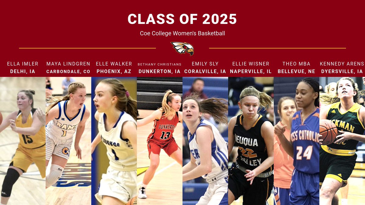 We are very excited to announce our incoming freshmen class! The fall can’t get here soon enough 👀