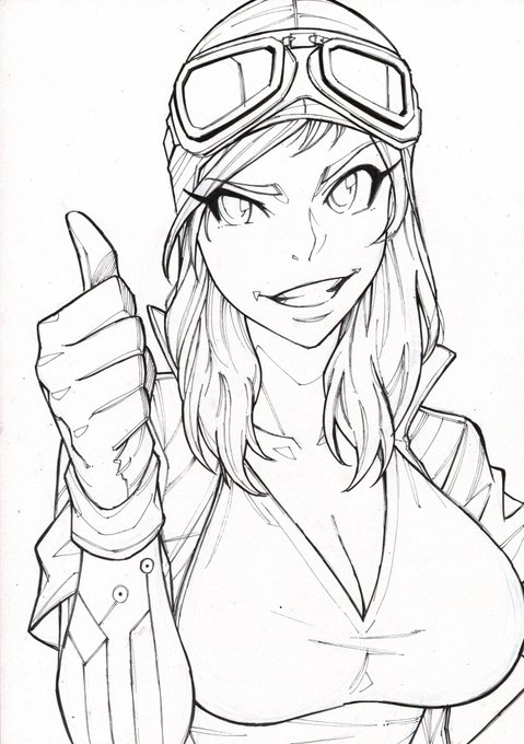 やっと21枚の線画を描くことができた～～

https://t.co/97zkQRy94c

#commission 