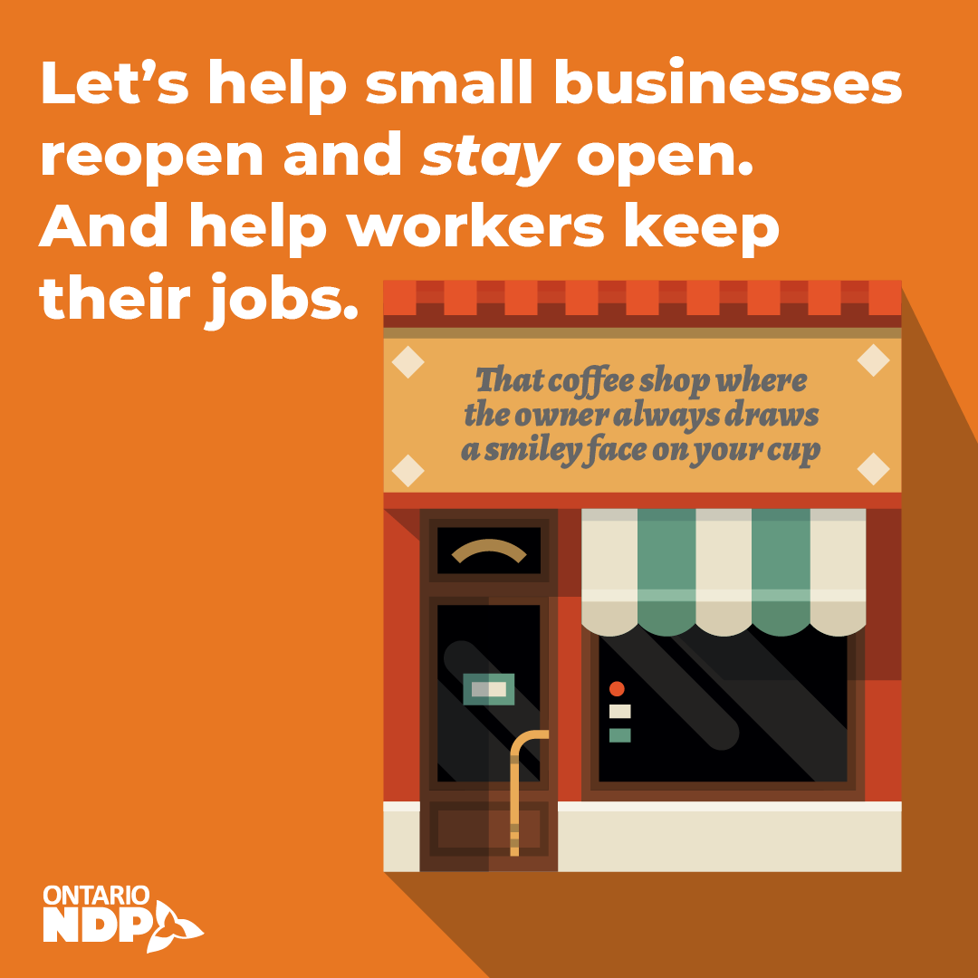 kernaghant's tweet photo. Throughout this pandemic, Ford sided with his friends running Big Box stores instead of the small business owners and workers. 

The @OntarioNDP's #ReopenStayOpen will rebuild our Main Streets and keep workers on the payroll. #onpoli #LdnOnt https://t.co/1ej3rkmo2f