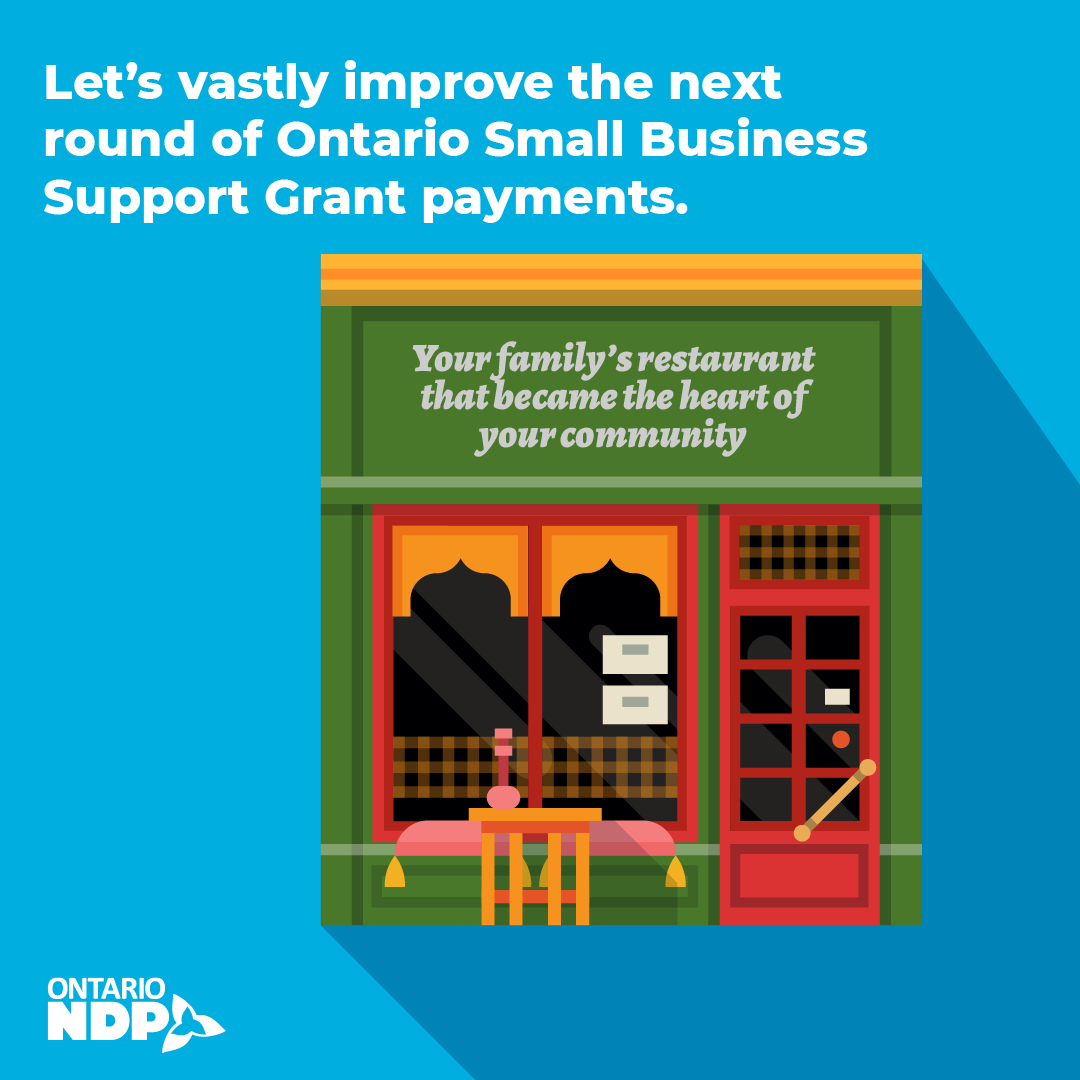kernaghant's tweet photo. Throughout this pandemic, Ford sided with his friends running Big Box stores instead of the small business owners and workers. 

The @OntarioNDP's #ReopenStayOpen will rebuild our Main Streets and keep workers on the payroll. #onpoli #LdnOnt https://t.co/1ej3rkmo2f