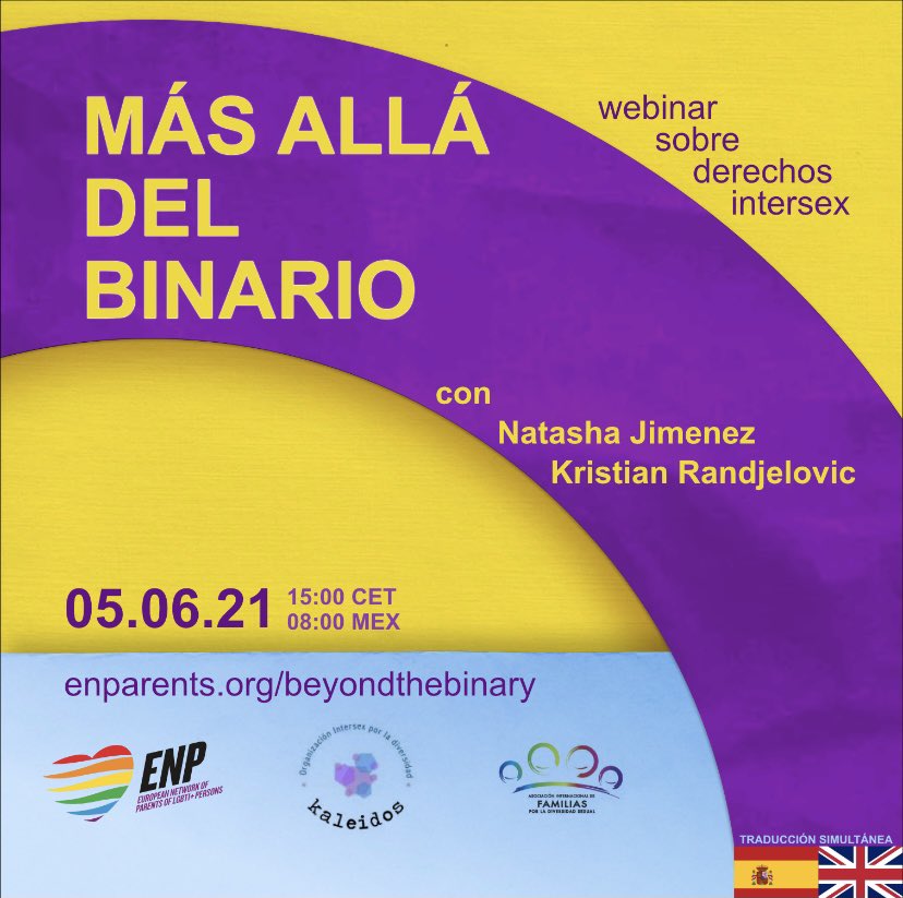 TRANSfamilias's tweet photo. Escuchemos a lxs profesionales y a madres de@hijxs intersex! https://t.co/Z3k87nAqoO