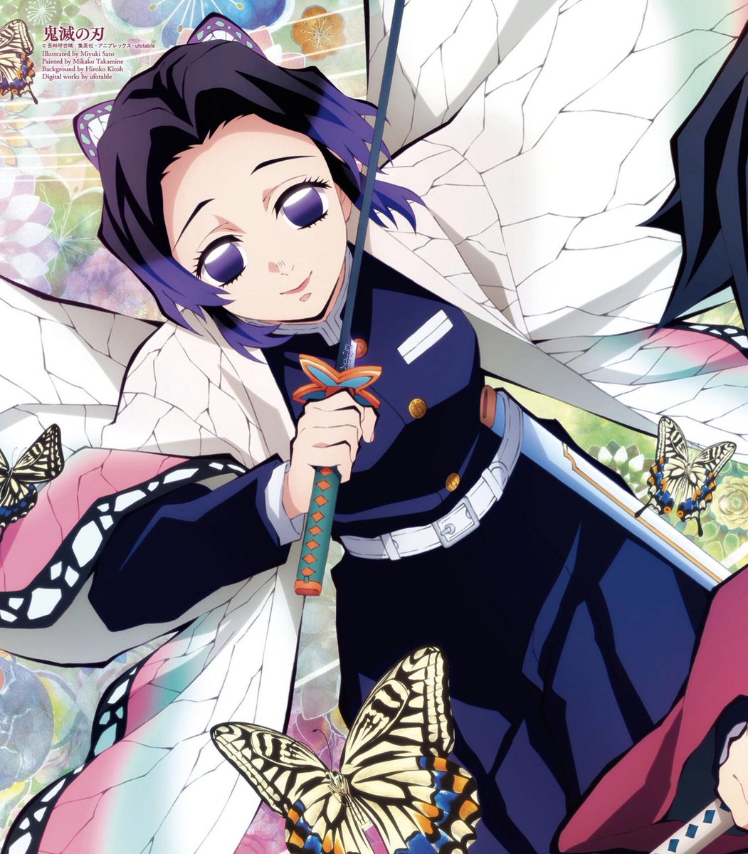 AnimeBentous's tweet photo. "Humans and demons, we both should get along together."
-Shinobu
🦋 💜  🦋 

Shinobu Kocho from Demon Slayer is our #waifuwednesday today!

#shinobu #shinobukocho #demonslayer #kimetsunoyaiba #anime #manga https://t.co/cEPLVB4bOl