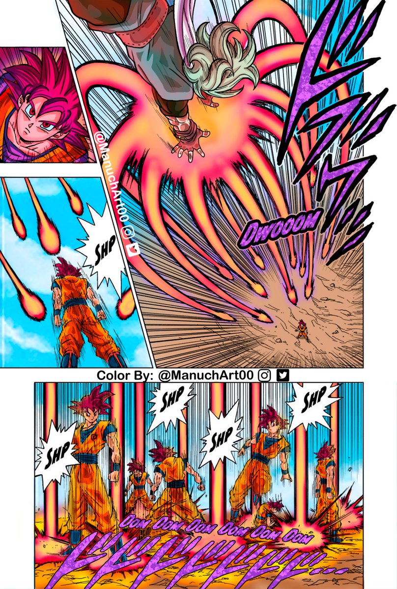 ManuchArt00's tweet photo. Goku Super Saiyan God esquivando los ataques de Granola, coloreo del manga 72 de dbs
Espero que os guste
#dragonballsuper #dbs #DragonBallSupermanga #mangacoloring #manga #anime #coloring #dbs72 #dragonball #dragonballz https://t.co/LLBiJtRRdM