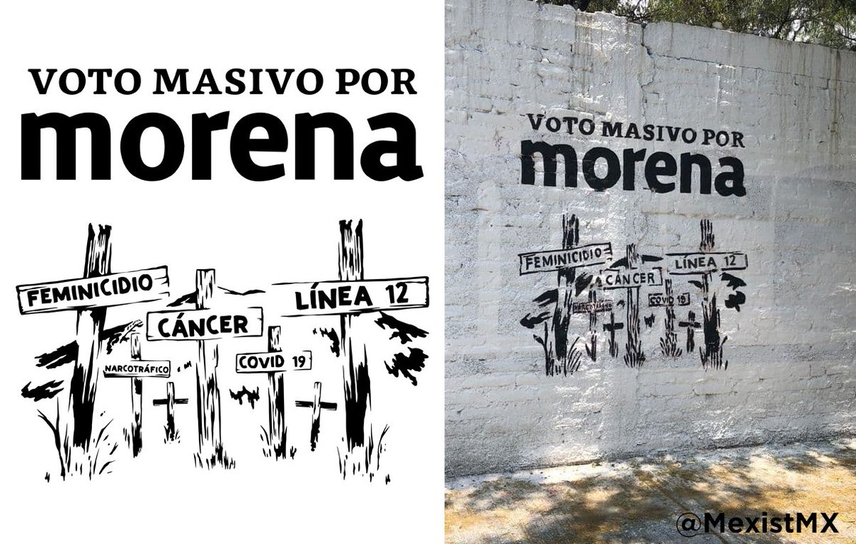 MexistMx's tweet photo. "Voto masivo por Morena" https://t.co/CUfbP3Tylt