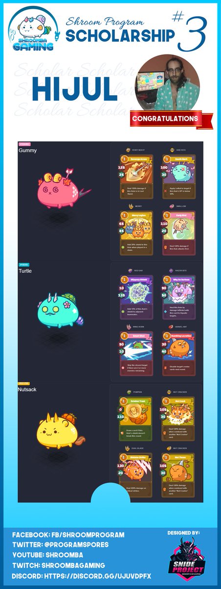 axiespore's tweet photo. Congrats to lucky scholar # 3! 

Don't worry guys the application for scholarship # 4 will open soon! https://t.co/ImR8PdMpZZ