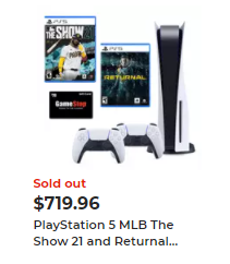 Wario64's tweet photo. likely GameStop Bundle links (not live yet, check closer to 11 AM PT):
PS5 Disc https://t.co/4zZKkJtPh9

XSX:
$814 https://t.co/ULNWXaHJil
$704 https://t.co/IGmFYGSXW2
$665 https://t.co/lKrMaBrXCO
XSS https://t.co/tRLD20VM82 #ad https://t.co/kkmjSck31C