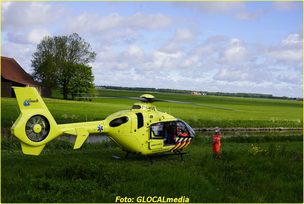 Mobiel Medisch Team voor verkeersongeval naar Slootdorp ..