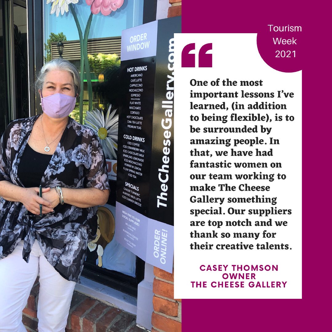 #GreyCounty tourism businesses are facing COVID-19 with resilience &amp; creativity. Head to visitgrey.ca/industry for inspiring stories from Thornbury Village Cider and Brew House &amp; The Cheese Gallery in <a href="/townofbluemtns/">The Blue Mountains</a>✨
#TourismMattersInGrey  #TourismWeek