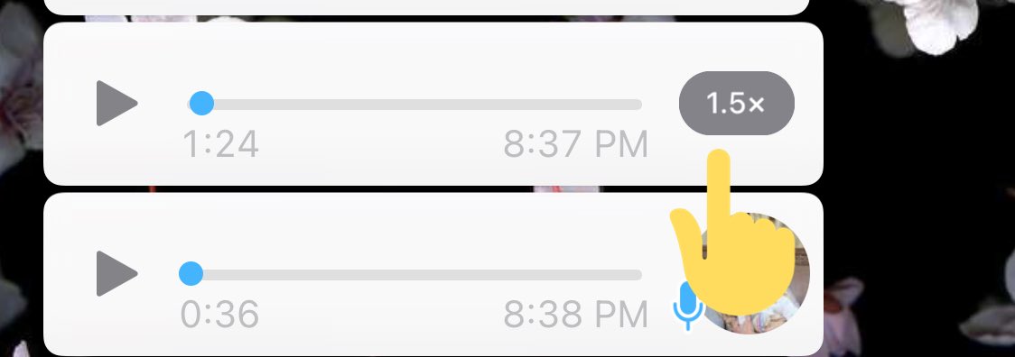 iK_Waseer's tweet photo. Why you guys are not talking about 
this beautiful update of #WhatsApp. 
Now Listen WhatsApp Voice Notes with fast forward. 
شکر ہے اتنے لمبے لمبے وائس نوٹس سننے کی اذیت سے جان چھوٹی۔ 🙏 https://t.co/qEkjAno3V7