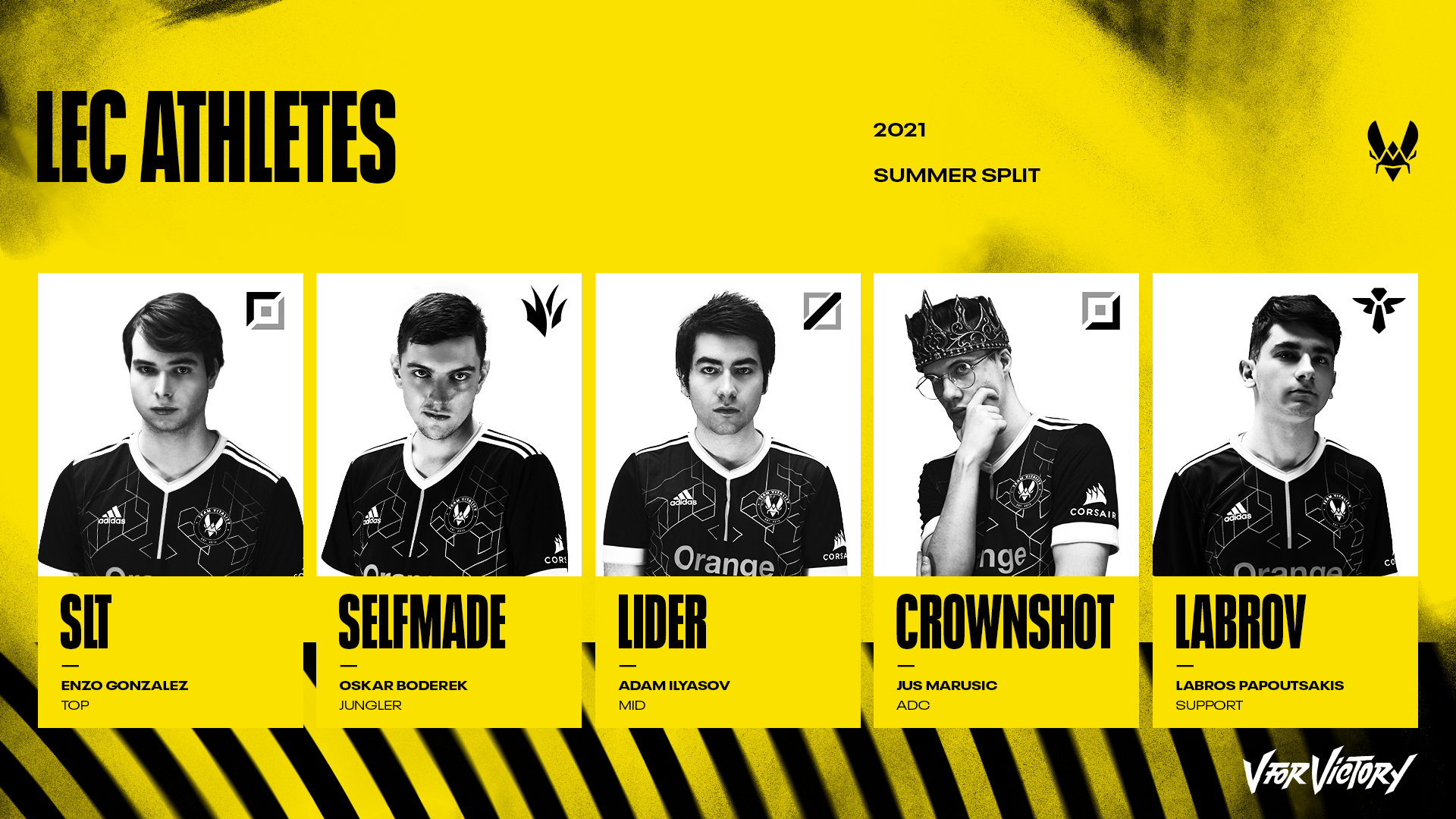 Team Vitality 2021 LEC Summer Split Roster Announcement