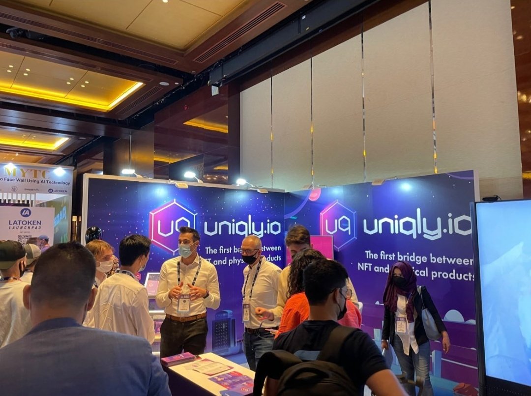 Uniqly_io's tweet photo. A big Thank You to every single one that came by to say hello to us in the Dubai at AIBC Summit!

Huge interest around Uniqly booth.

Big stuff going on behind the scenes. https://t.co/oJ1ZOS0bAB