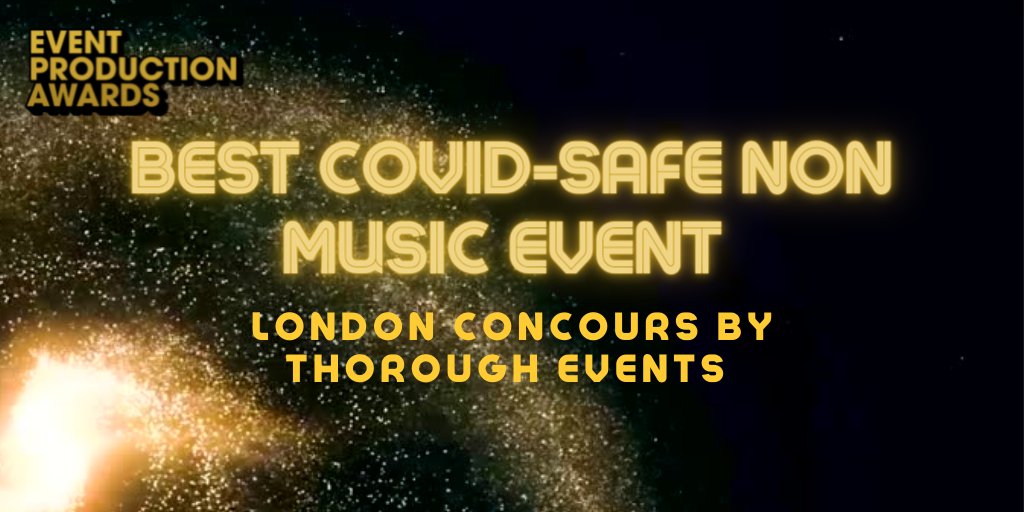 WINNER ANNOUNCED: Congratulations to Thorough Events for winning this years Best Covid-safe Music Event!

Award sponsored by <a href="/DamHealth/">Dam Health Group</a>

#EPS21 #EPA #Awardsevent #Events #eventsindustry #celebration