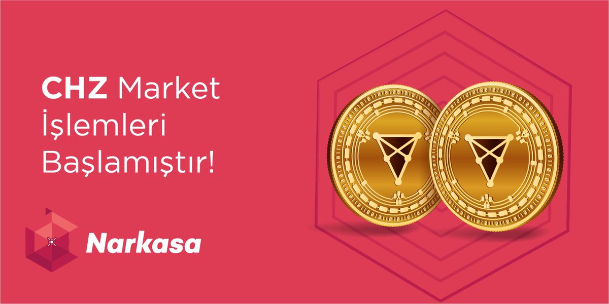 Değerli Kullanıcılarımız, 

Narkasa.com ‘da #CHZ market işlemleri başlamıştır! 📊