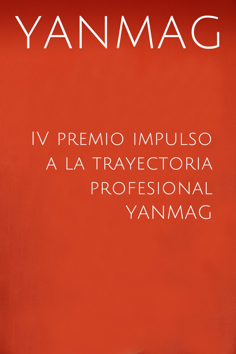 YanMagazine's tweet photo. Celebramos nuestro 6° aniversario. Queremos dar nuestro IV Premio Impulso a la Trayectoria Profesional con una #entrevista con #portada ¿a quién nos recomendarías? ¿quién crees que lo merece? Único requisito que pueda desplazarse a Madrid o viva aquí  https://t.co/HaNxqEMgLI https://t.co/toqx6EGiqe