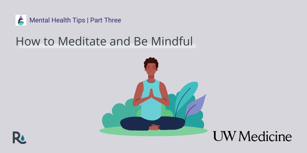 UWMedicine's tweet photo. Contrary to popular belief, mindfulness isn’t about sitting completely still and clearing your mind. It’s actually about being present-focused and not judging your thoughts. 🧘

#WellnessWednesday | #MentalHealthAwarenessMonth https://t.co/nqBgxo2Yp8