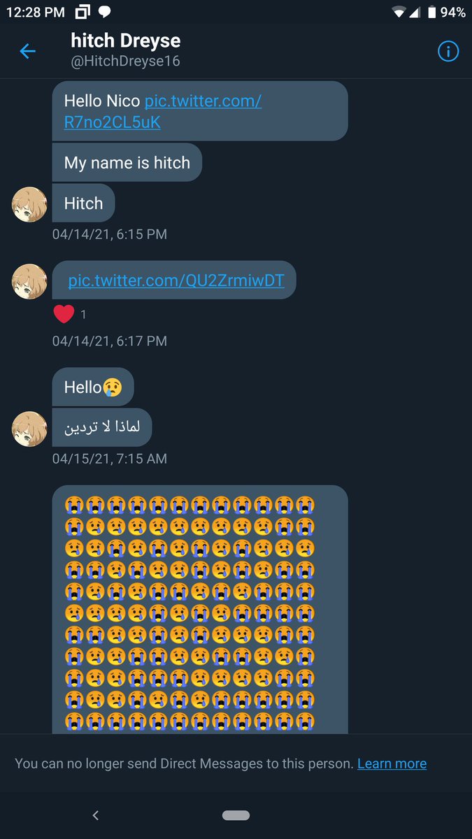 YazawaBiBi's tweet photo. || Get back on here after being busy with work for a while and have this DM waiting for me.

Okay. https://t.co/fX1hYnH4wN