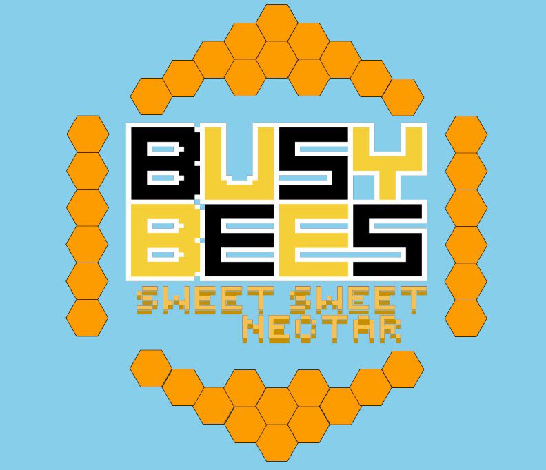 BusyBeeGame's tweet photo. Whilst the worker bees are busy coding away the designer bee has updated the splash screen! #Bees #IndieGameDev #indiegames #indiedev #gamedev #games #retro #pixelart https://t.co/asvxNLqYFl