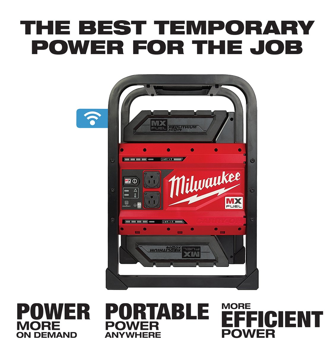 KirbyRisk's tweet photo. Take the power with you, wherever you're going. Purchase your #portablepower unit from Milwaukee today! 🔌
#LED #contractorlighting
https://t.co/Iwj8Ll1ABz https://t.co/QM8igbkUYF