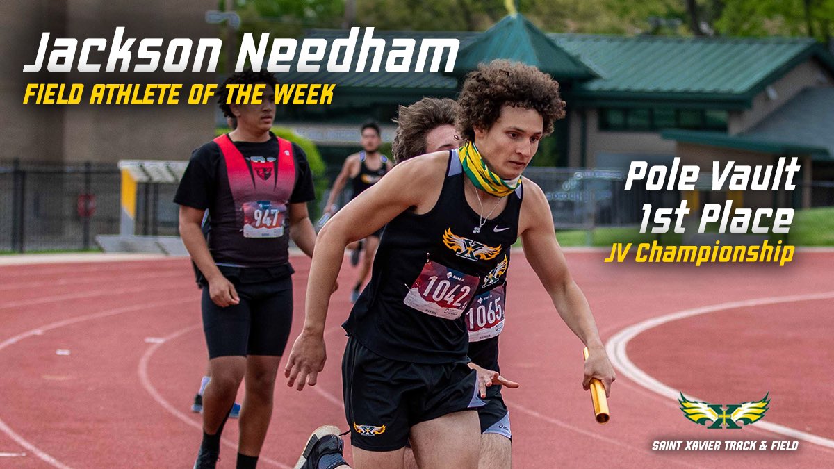 StXTigersXCTF's tweet photo. Junior Jackson Needham is the STXTF Field Athlete of the Week! Jackson won 1st place🥇in the pole vault at the JV Championships, clearing 10 ft! His PR was a huge 1️⃣ foot improvement!
Congrats on the PR & the win!
#STXTF #WeAreStX #belong #tenfeet https://t.co/OL3or5WRRq