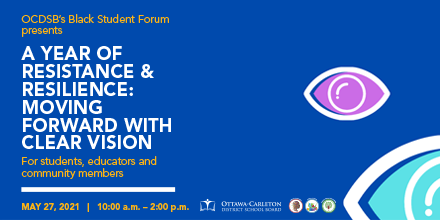 Reminder: the 2021 Black Student Forum takes place tomorrow from 10:00a.m until 2:00p.m! Students in grades 7-12, staff &amp; community members are invited to attend. Learn more: ow.ly/8tQ350EV4Ck