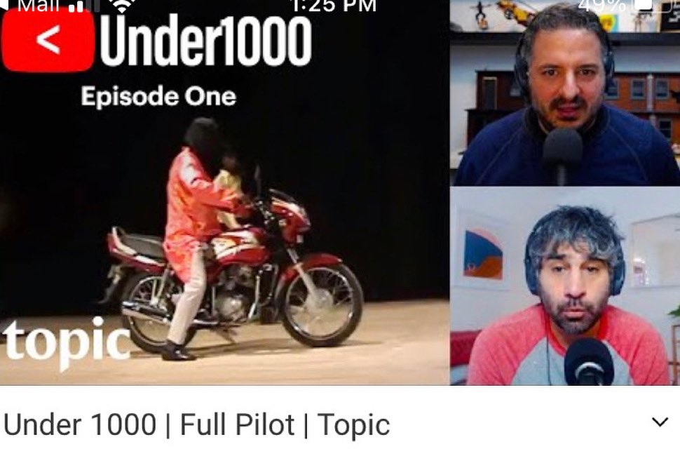Our pilot, “Under 1000,” is up on YouTube. Check it out, tell a friend, give a thumbs up.
