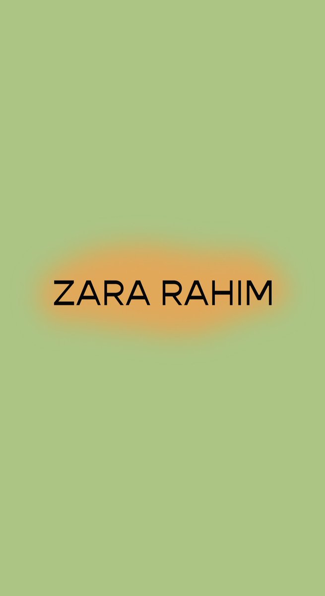 Zara Rahim tweet media