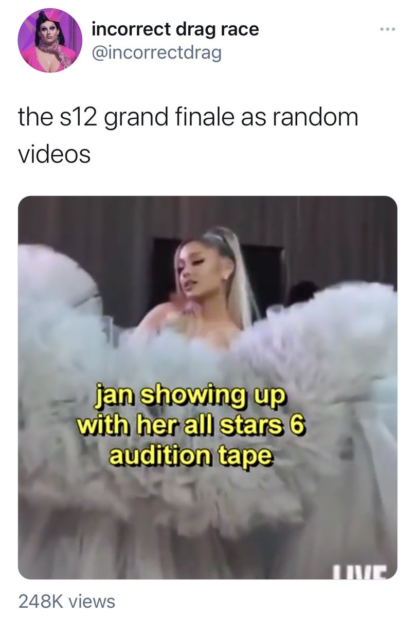 incorrect drag race tweet media