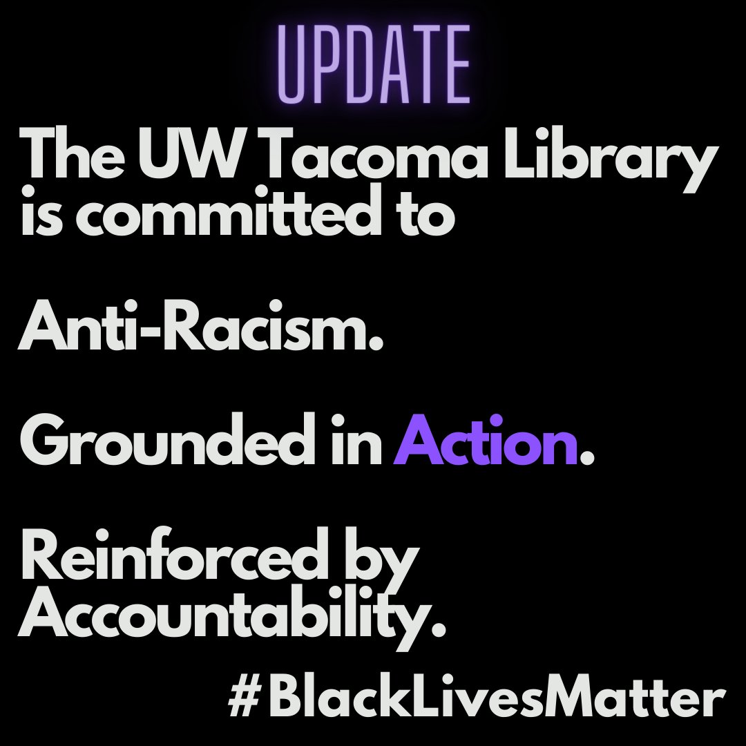 UW Tacoma Library tweet media