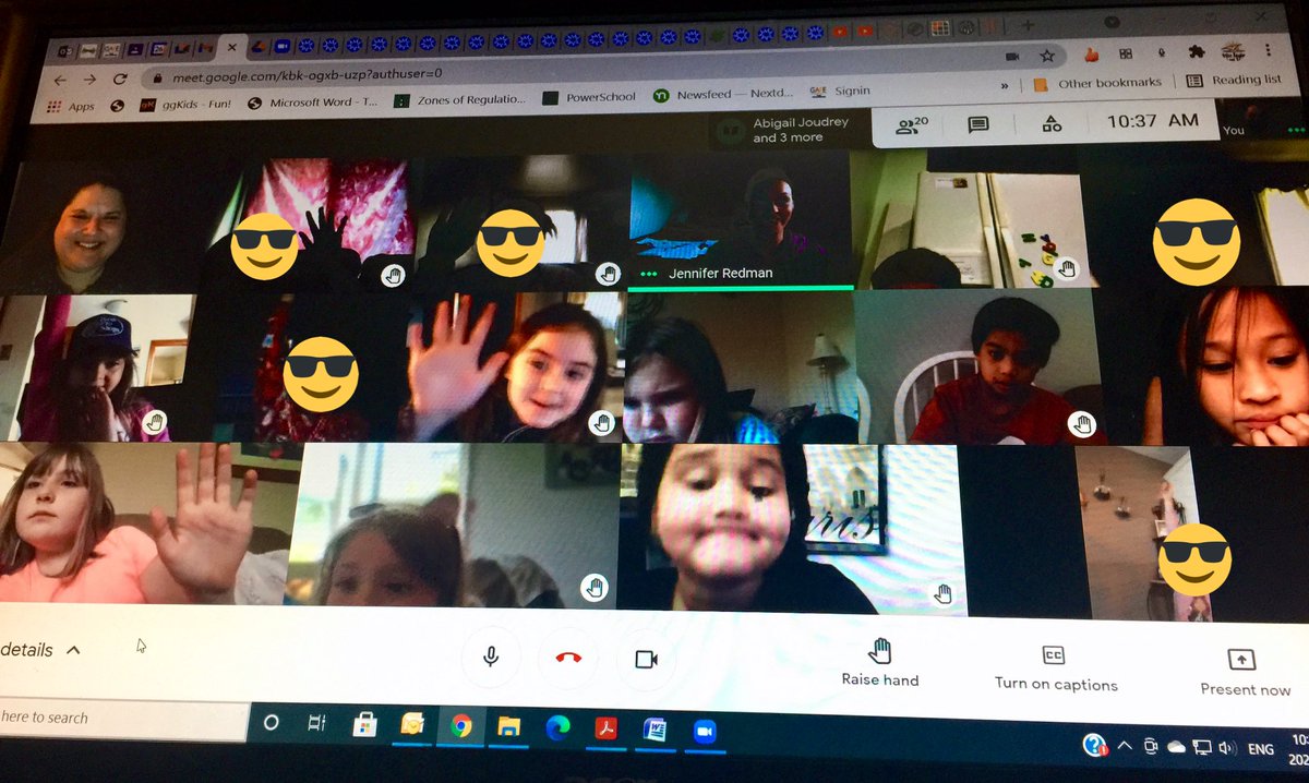 NS_SLP_MOM's tweet photo. This SLP had a BLAST teaching Grade 1/2 Redman @AWES_official today!!!! Such keen, polite, engaged and competitive students 🥰🎉👏I can’t wait to teach them again!!!#LovePhonologicalAwareness #HappySLP #distancelearning #BestStudents @HRCE_NS @HRCE_StudentSer @AssistTechHRCE https://t.co/VP4GAsmZDD