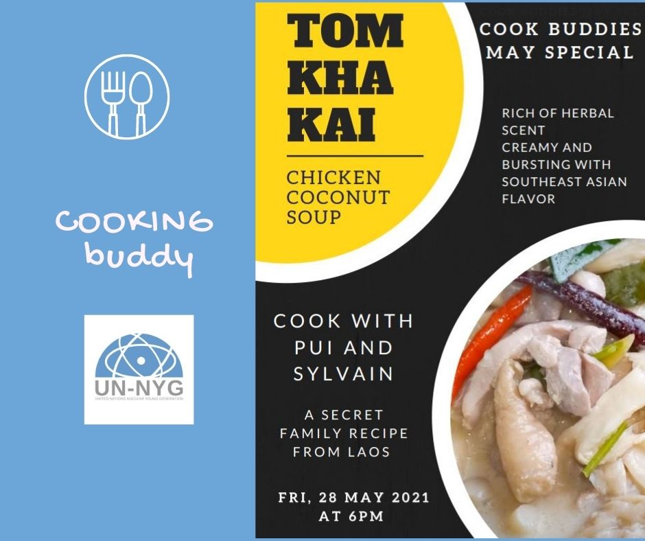 UNNYG's tweet image. What are your #FridayPlans?
Join us with your loved ones to 🍴 cook w/ Pui &amp;amp; Sylvain. This month we bring you Tom Kha Kai aka chicken coconut curry from 🇹🇭 Thailand
Cook with us on 28 May - bit.ly/3oStzVl

#UNNYG #Youth #CookingBuddy #CookwithUNNYG