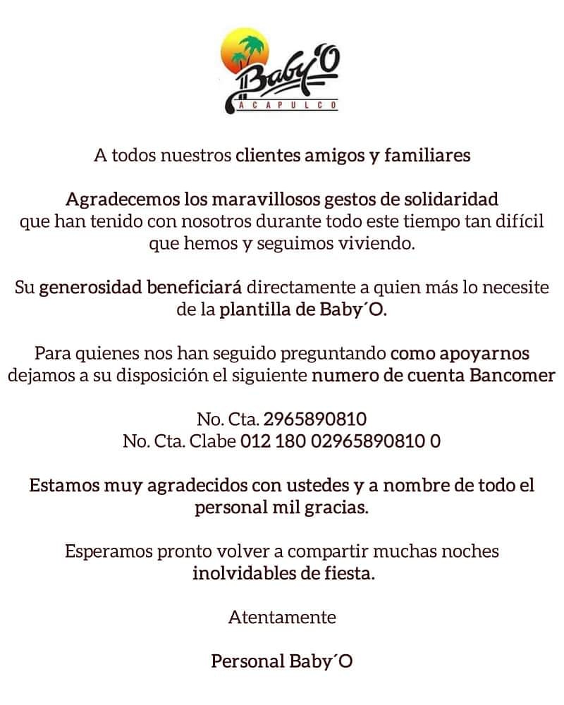 Baby'O (@babyoacapulco) / Posts / X, image size:800x1000