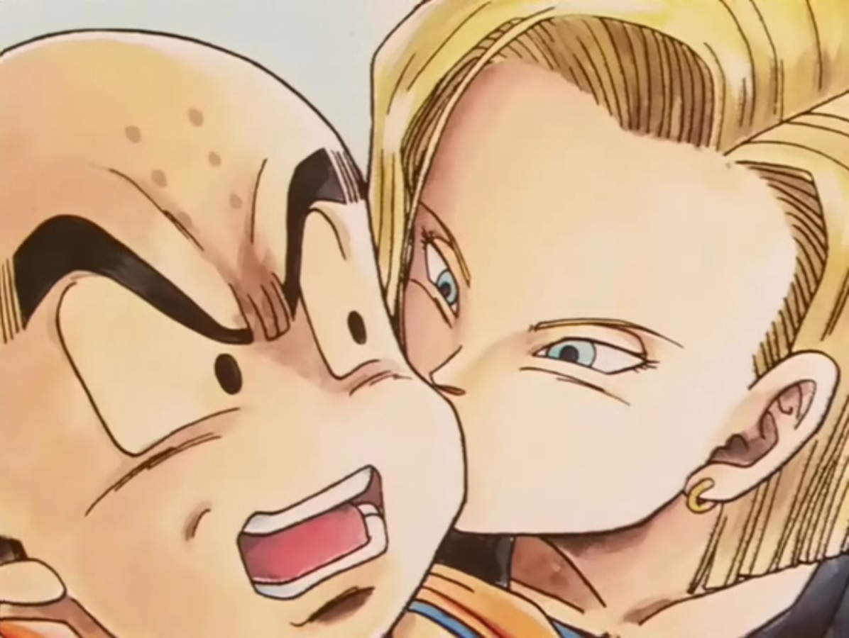 PiccoDamayonaiz's tweet image. 🐉 Harmony cels C18 &amp;amp; Kuririn 🐉

Dragon Ball Z EP 158