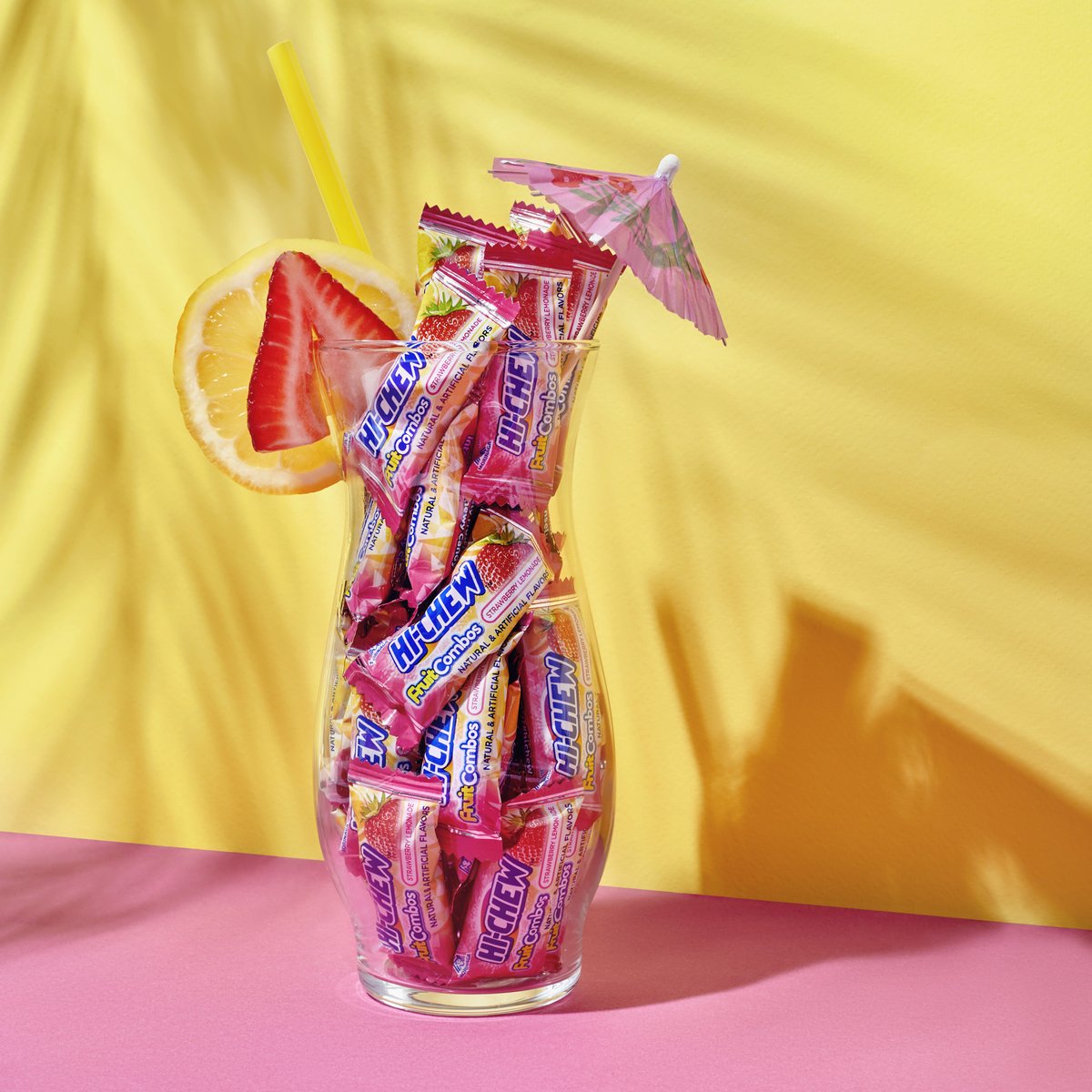 HiChew's tweet photo. Our new Strawberry Lemonade flavor tastes like sippin; on summertime!
Tag someone who NEEDS to try this flavor!
.
.
.
.
#HICHEW #chewcrew #instacandy #candy #candylover #candyaddict #sweettooth #sweettreat #candybreak #sugarfix #sugarrush https://t.co/OCXm7aGYYp
