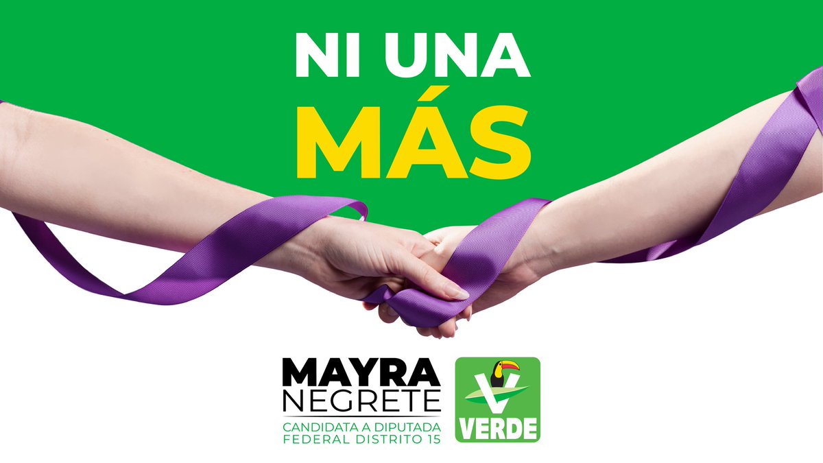 MayraNegreteVa's tweet photo. Se le debe poner un alto a la violencia contra las mujeres y las niñas. Desde el Congreso Federal daremos la lucha y seremos la voz que pida un México en paz para todas nosotras.

@PVerdeIrapuato @partidoverdegto https://t.co/M8xK0ypEO2