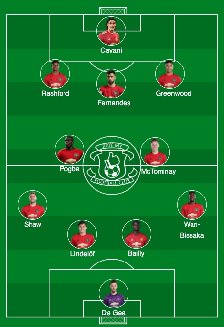 RateManUnited's tweet photo. Tonights United starting XI!

#MUFC #UELfinal https://t.co/Ev9h5nnMPX