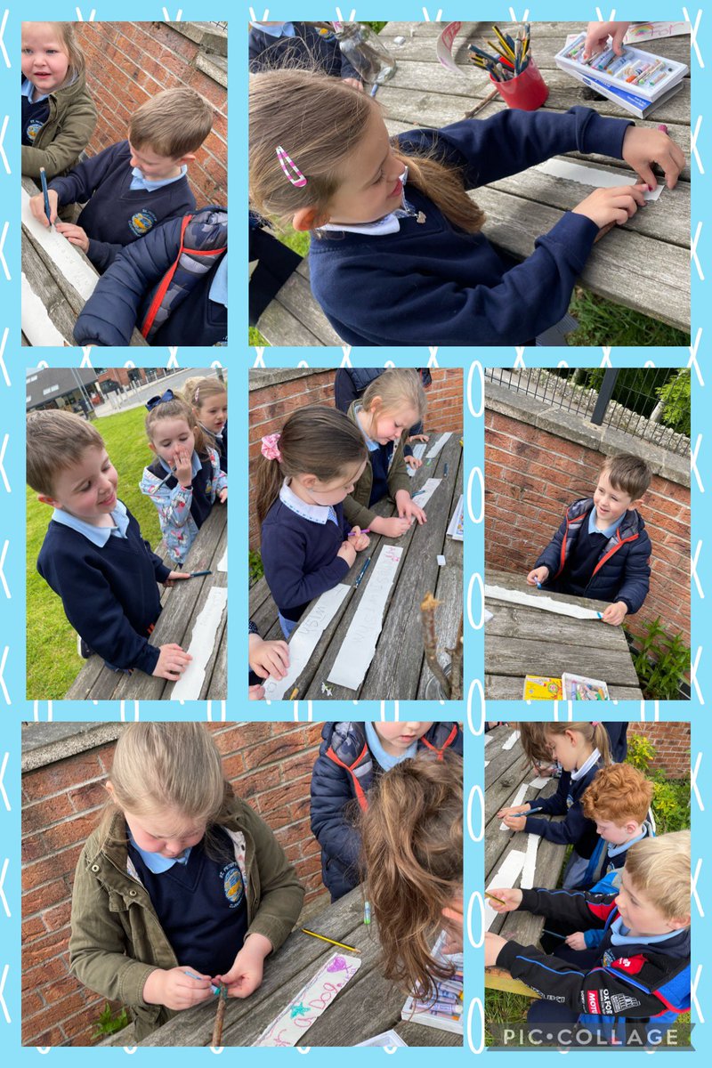 Miss Donnelly’s group continued with the theme of wishes today during Small Group Time ... When you wish upon a stick, all of your wishes will come true ✨#stppsSGT #stppsOUTDOORS