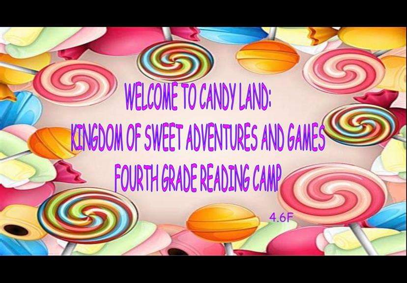 CIC_Brown91's tweet photo. The Life of An ELAR CIC is never dull!
🍭WELCOME TO CANDY LAND!🍭
#ClassroomTransformations
#WeTransformedTheENTIREHALL
#EDUCATORSRock
#TheThingsIDoForTheKiddos 
#4thGradeReadingCAMP https://t.co/IzQaNvi3vd