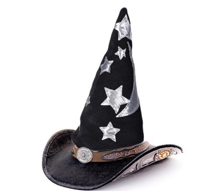 Cowboy wizard hat Clearance