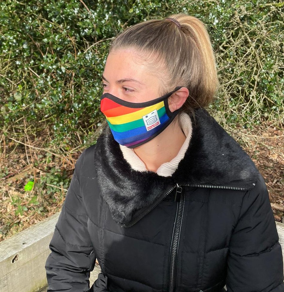 masksrusuk's tweet photo. Have you continued your walks as lockdown restrictions have been lifted? 🏃‍♀️🏃‍♂️

Hopefully the weather gets better! Being outside is is the safest option along side your #masksrus #facemask

#maskup #fashion #rainbow #walk #outside #outdoors #nature #run #sport #lockdown #wearamask https://t.co/qltB8NhCf2
